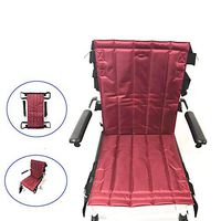 Fushida Multi-Purpose Transfer Pad,Wheelchair Thicken Transfer Belt,Waterproof Oxford PVC Transfer Board with Shoulder Strap,Transport Mobility Aids for Elderly Disabled, Bedridden(Dark Red,F265)