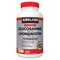 Kirkland Signature cOMZN, Glucosamine HCI 1500mg Chondroitin Sulfate 1200mg 220 Tablets (Pack of 3)