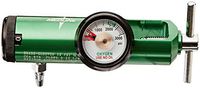 Medline HCS8725M Mini Oxygen Regulator, Latex Free, 0 - 25 Liters per Minute, 870 CGA Connection, Brass Sleeve