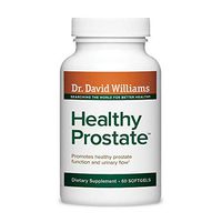 Dr. David Williams' Healthy Prostate Supplement Supports Normal Urinary Function and Flow, 60 softgels (30-Day Supply)
