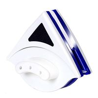 SAVORLIVING Magnetic Window Cleaner Double Sided Glass Wiper Cleaning Tools with Ergonomic Handle, Suitable for Window Thickness 0.12-1.19'' (0.12''-0.32'')