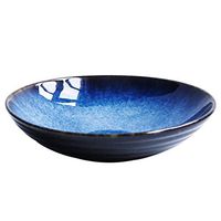 AXZHYX Bowl Restaurant Bowl Hot Dry Noodle Bowl Soup Bowl Creative Ceramic Bowl Fruit Salad Bowl Household Ceramic Tableware Hotel Tableware Home Noodles Boiled Fish Soup Bowl