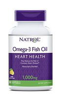 Natrol Omega-3 1,000mg Fish Oil Softgels, 90 Count