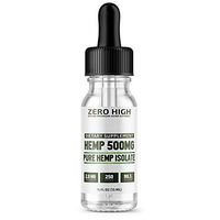 500MG Zero High™ Brand Premium Hemp Isolate Extract
