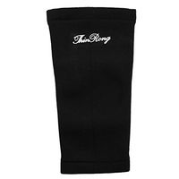 uxcell Outdoor Sports Black Striped Elastic Elbow Support Protectors