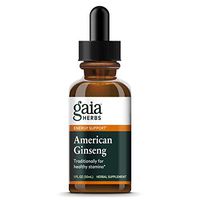 Gaia Herbs American Ginseng, Liquid Supplement, 1 Ounce - Supports Immune System & Stress Adaptation