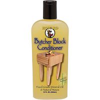 12 Oz Butcher Block Conditioner Gold Plastic