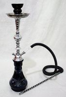 Awesome 20" Black Crystal Hookah Pipe
