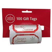Set of 55 or 100 Assorted Christmas Seasonal Holiday Gift Tags (100)