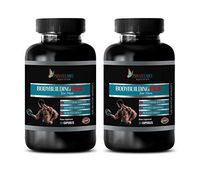 Testosterone Booster dhea - Bodybuilding Pills for Men - Increases Energy - rhodiola rosea Capsules - 2 Bottles 120 Capsules