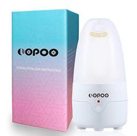 LOPOO Menstrual Cup Cleaner with Steam and Menstrual Cup sterilizer Tablet- 3 Minutes sterilizer Machine (Regular6)