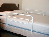 Two 30 Inch Security Bed Rails