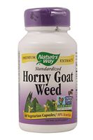 Nature's Way Horny Goat Weed Standardized - 60 Capsules