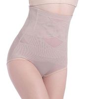 Ewandastore High Waist Shapewear Abdomen Recovery Belt Tummy Pelvis Underwear Butt Lift Shaper Slim Panty,Nude,XL