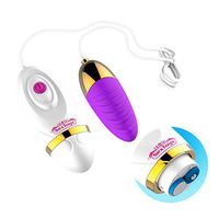 Ladaidra 12-Frequency Bëllët Ví'bratórs Mute Wired Remote Control Waterproof Ví'brât'ng ëgg SixToys for Woman
