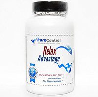 Relax Advantage/Valerian Vervain Avena Sativa // 90 Capsules // Pure // by PureControl Supplements