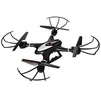 MJX X401H FPV Quadcopter Drone with Altitude-Hold EASY TO FLY RC Real Time Transmission HD Camera RTF Explorer Copter, Left and Right Hand Switch Mode Predator, Black