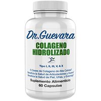 Colageno Hidrolizado en Capsulas para Mujer y Hombre - Colageno Capsules for Women and Men - Pastillas de Colageno Marino Tipo 1, 2, 3, 5, y 10 - para La Cara, Piel, Cabello, Uñas, Arrugas, y Dolores