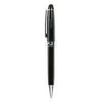 Stylus Pen, Fosmon EXCUTIVE 2-in-1 Twisted Ballpoint Pen w/Capacitive Stylus for Apple iPhone/iPad, Samsung Galaxy/Note/Tab, HTC, LG, Motorola, Google Pixel, Tablets & Smartphones (Black)