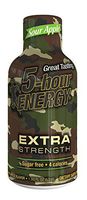 5 Hour Energy Drink Shot, Extra Strength Sour Apple, pack of 6