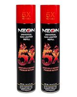 2 Cans Neon 5X Butane Refill Fuel Fluid Lighter Ultra Refined 5 Times 10.14 Oz