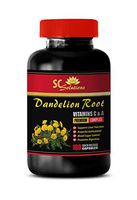 Immune System Vitamins for Women - Dandelion Root - Vitamins A & C Premium Complex - Dandelion Extract Capsules - 1 Bottle 180 Capsules