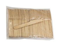 Pantryware Essentials Pantry Knive 158-100 Disposable Wooden Cutlery Knives, 0.5" Height, 1" Width, 6" Length (Pack of 100)