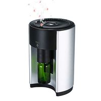 Blusea Essential Oil Diffuser Aluminium Alloy for 5/10/ 15/ 20ml Bottle, Waterless Automatic Aromatherapy Nebulizing Oil Dispenser, Perfume Spray Freestanding for Home Bedroom Office Hotel