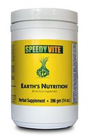 SpeedyVite Earth's Nutrition 14oz Powder - Organic Whole Food Supplement* Super Food with Wheat Grass, Spirulina, Alfafa Grass, Barley Grass & Purple Dulse Seaweed