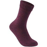 Facool Diabetic Socks for Men Women,Winter Warmest Circulatory Socks,Medical Socks for Neuropathy, Edema, Diabetes 1 Pairs Black/Red Large