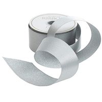 Caspari Metallic Silver Wired Ribbon - Three 24 Ft. Spools