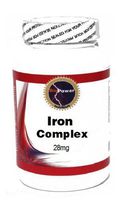 Iron Complex 28mg 100 Capsules # BioPower Nutrition