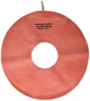Grafco 1821 Inflatable Rubber Invalid Ring, 16" Diameter
