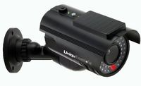 UniquExceptional UDC9black Solar Powered Fake Dummy Security Camera