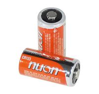 NUON - (10 Pack) NUCR123B - 3V Lithium Photo Batteries - Size CR123A