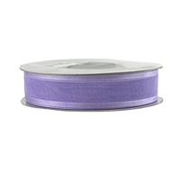 Satin Edge Organza Ribbon, 7/8-Inch, 25 Yards (Iris)