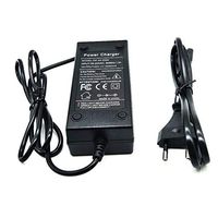 Tebatu 36V Battery Charger Output 42V 2A Charger Input 100-240 VAC Lithium Li-ion Charger for 10S 36V Electric Bike