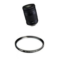 Tamron 18-400mm F/3.5-6.3 DI-II VC HLD All-In-One Zoom For Nikon APS-C Digital SLR Cameras and Tiffen 72mm UV Protection Filter