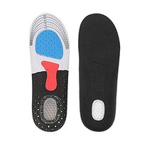 Men Gel Orthotic Sport Running Insoles Insert Shoe Pad Arch Support Heel Cushion (Size 35-45)
