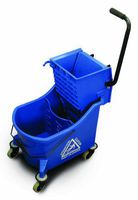 O-Cedar Commercial Maxi Plus Mop Bucket and Wringer, Blue