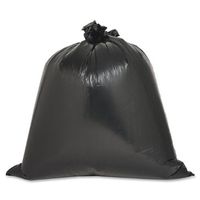 Genuine Joe GJO03339 2-Ply Low Density Puncture Resistant Liner, 33 Gallon Capacity, 39" Length x 33" Width x 0.60 mil Thickness, Brown/Black (Case of 60)