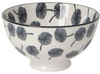 Now Designs 4" Stamped Bowls - Gray Dandelion (5141012)