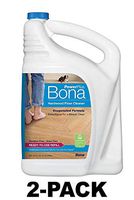 Bona Hardwood Floor Cleaner Refill, 128 oz (2-Pack)