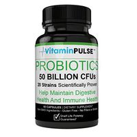 Superior Quality Probiotic Extra Strength - 50 Billion CFU- Daily Digestive and Immune Health Supplement