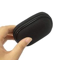 Hearing Aid Case Soft Earphone Protective Case for BTE, IEC, CIC, Earmold, IEM Earphone