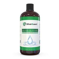 SilverGuard Silver Support | Colloidal Silver Liquid Immune Support | 30ppm Small-Particle Nanosilver | 16 Ounce Amber Bottle