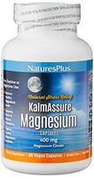 NaturesPlus Kalmassure Magnesium - 400 mg, 90 Vegan Capsules - Natural Stress Relief Supplement, Supports Nerve and Muscle Relaxation - Vegetarian, Gluten-Free - 30 Servings