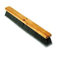 Floor Brush Head 3" Gray Flagged Polypropylene 24"