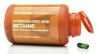 Mt. Angel Vitamins - Hydrochloric Acid Betaine, Supports Healthy Digestion & Gastric Juices (200 Vegetarian Chlorocaps)