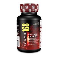 Formula168 - Atomic Energy (60 Veggie Caps) No Crash or Jitters Energy Booster for Brain & Body | Pharmacist Formulated Super Blend for Men & Women | Increase Metabolism for Weight Loss & Focus